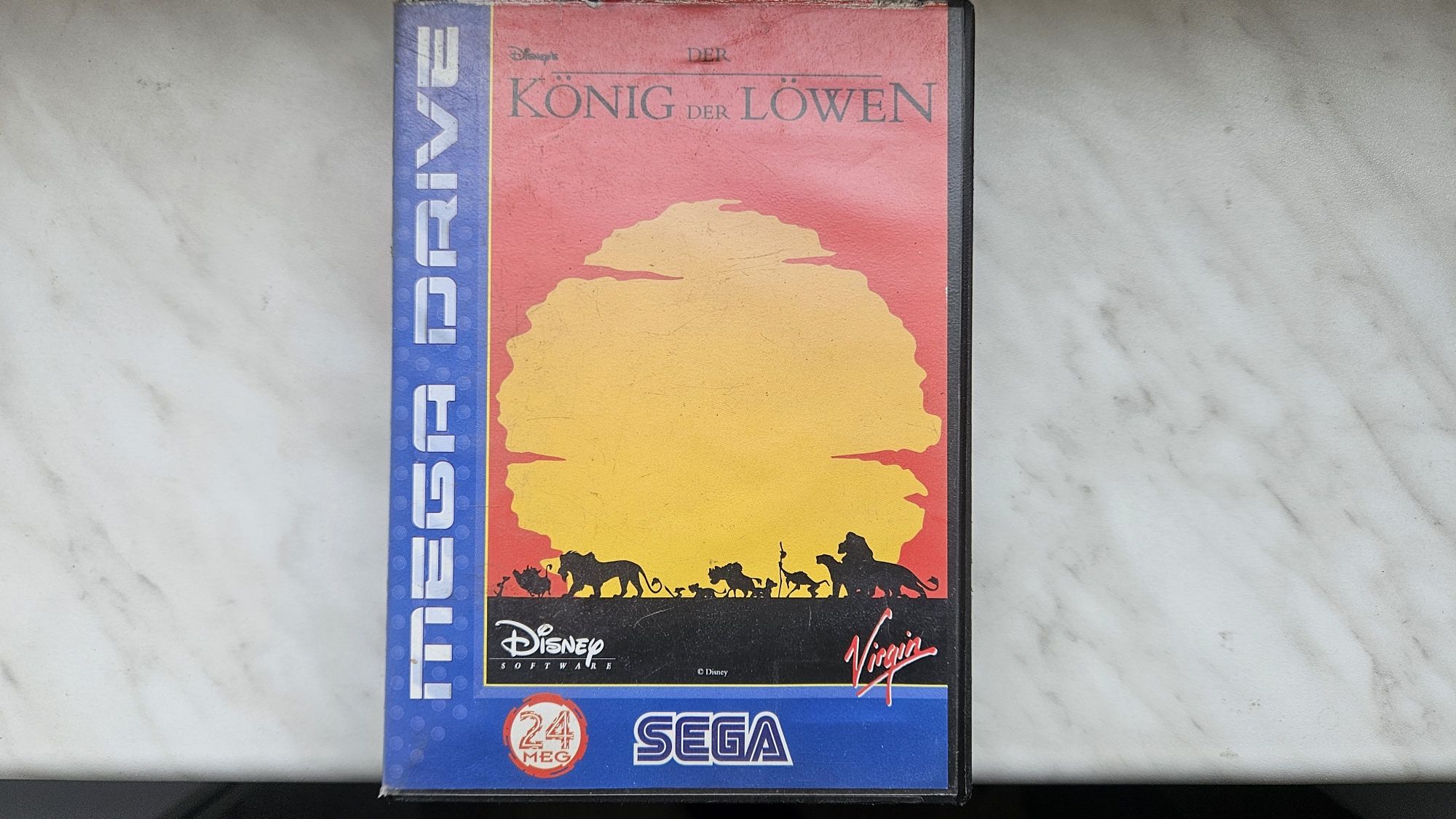 Gra Sega Mega Drive Lion King Król Lew