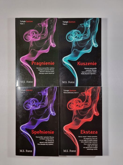 Trylogia Quantum / zestaw 4 książek / M.S. Force