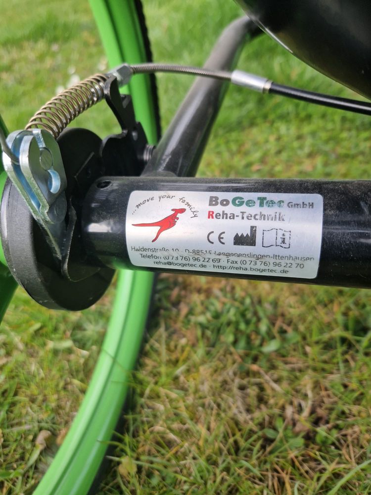 Wózek Kangoo przyczepka rowerowa/wózek dla doroslych niepełnosprawnych