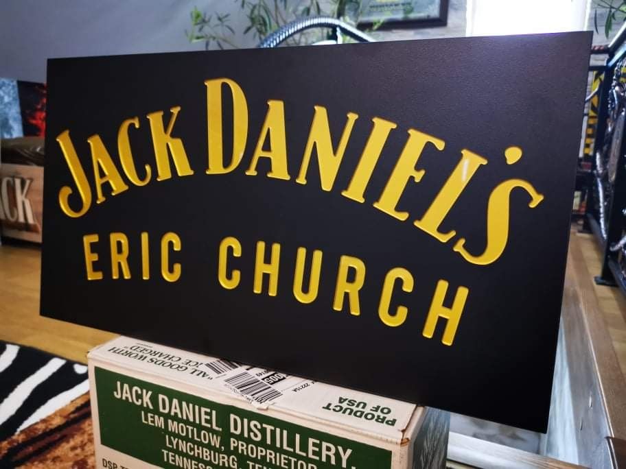 Jack daniels deska ozdobna Erick church