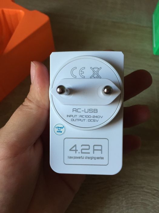 Зарядний пристрій для IPhone LDNIO DL-AC62 Lighting