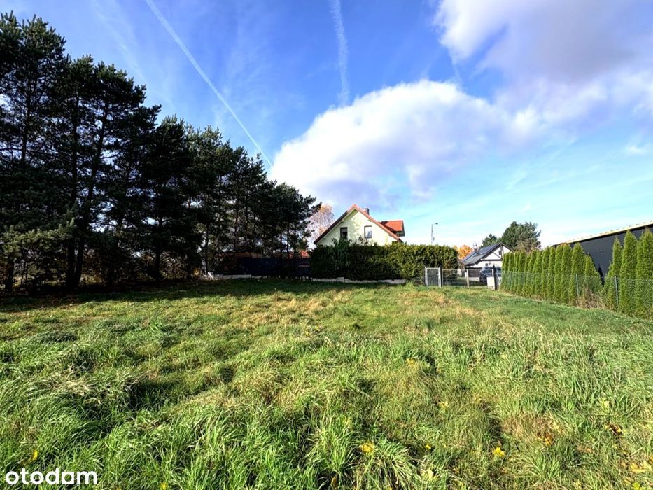 Żukowo – działka budowlana z Wz, media, ogrodzona