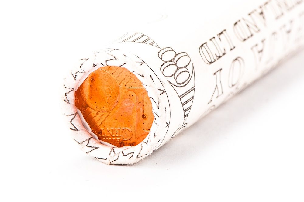 ROLKA MENNICZA - 50szt - 1 cent - FINLAND - 2004r. - KRAKÓW