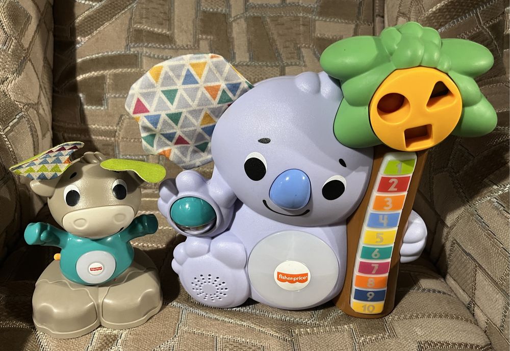 Zestaw Fisher-Price Linkimals Leniwiec,Lama,Koala, Łoś,Jeż KOMPLET