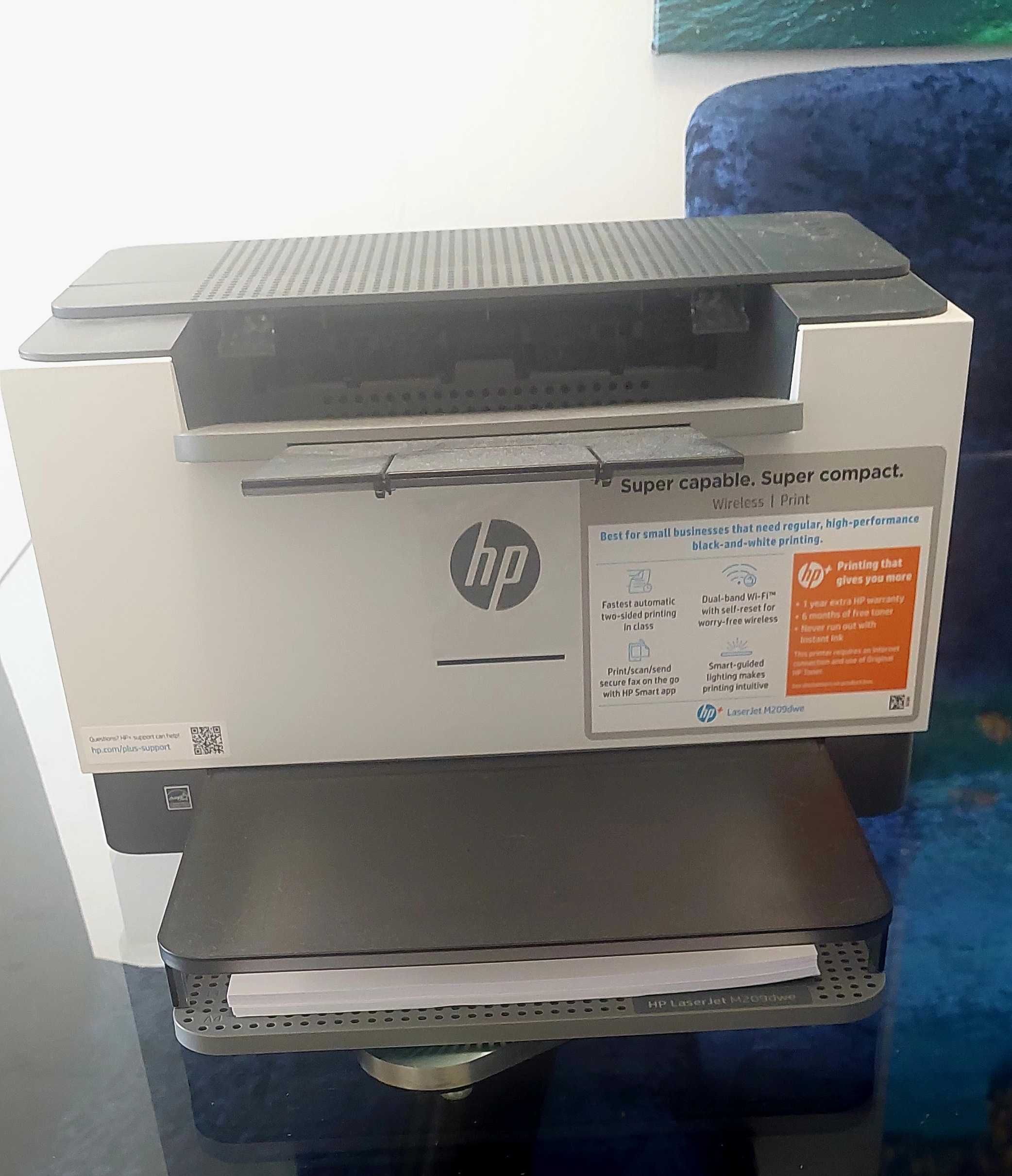 Impressora HP LaserJet M209dwe (Laser Mono - Até 29 ppm)