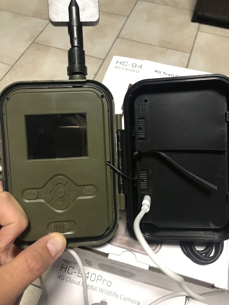 Фотоловушка Suntek HC-940 Pro Li 4K Камера 120MP 4G Акумулятор 8000mAh