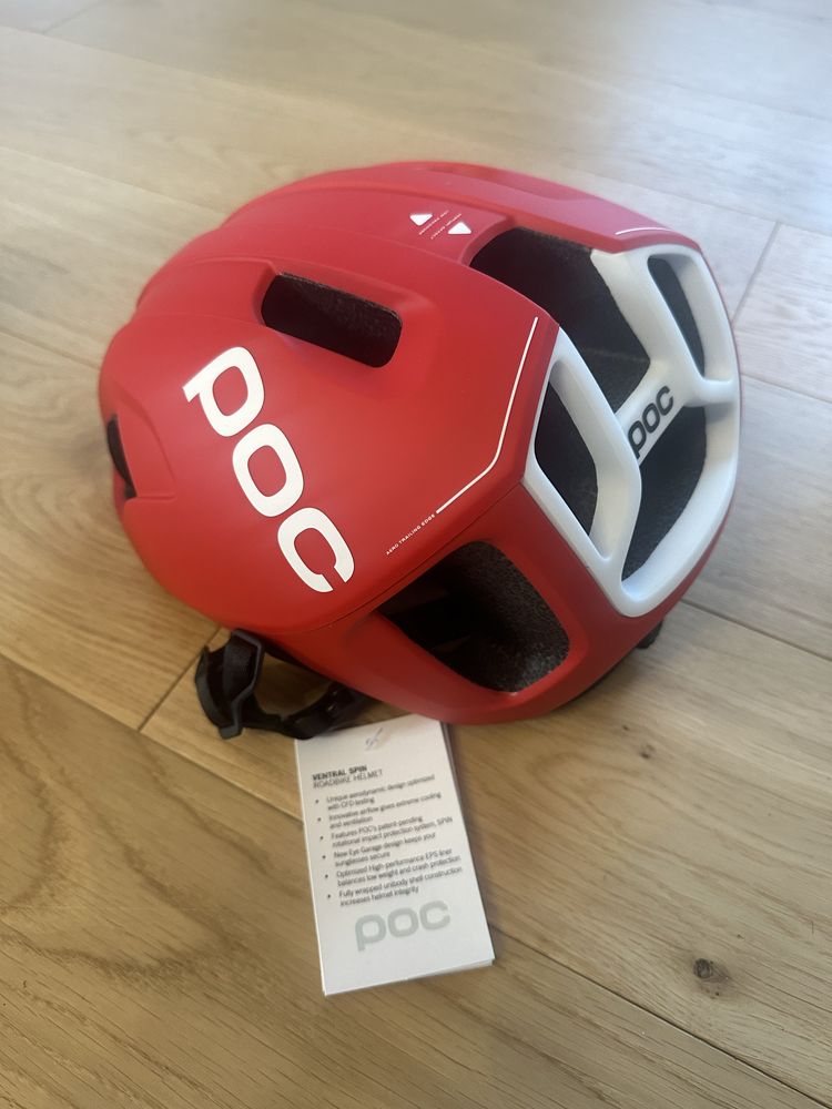 Nowy kask rowerowy POC Ventral Spin S 50-56