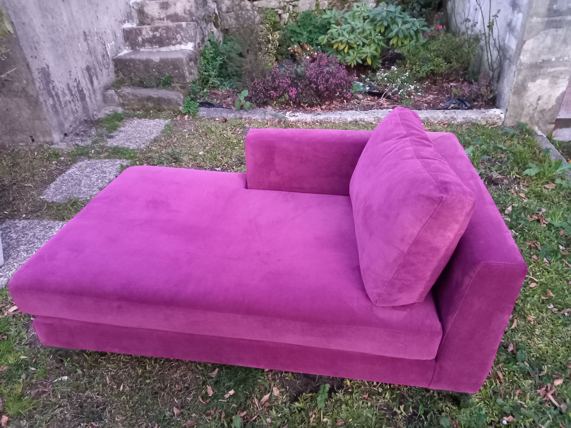 Chaise Longue rosa