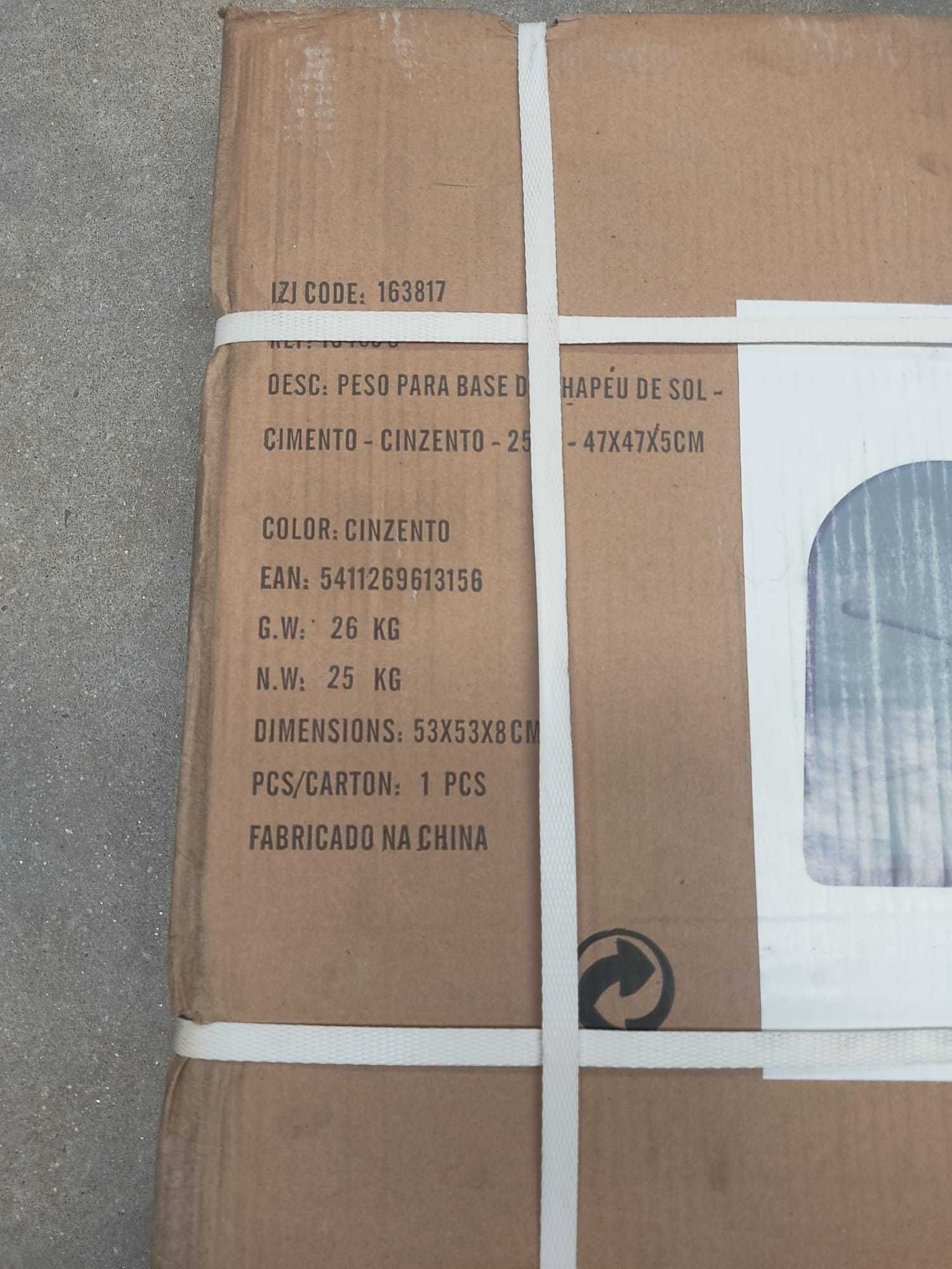 Base para guarda sol 1/4 CÍRCULO