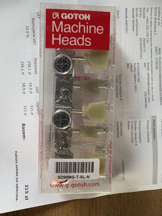 Klucze GOTOH blokowane