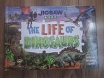 Jigsaw book wielka Książka i puzzle o dinozaurach po angielsku ciekawo
