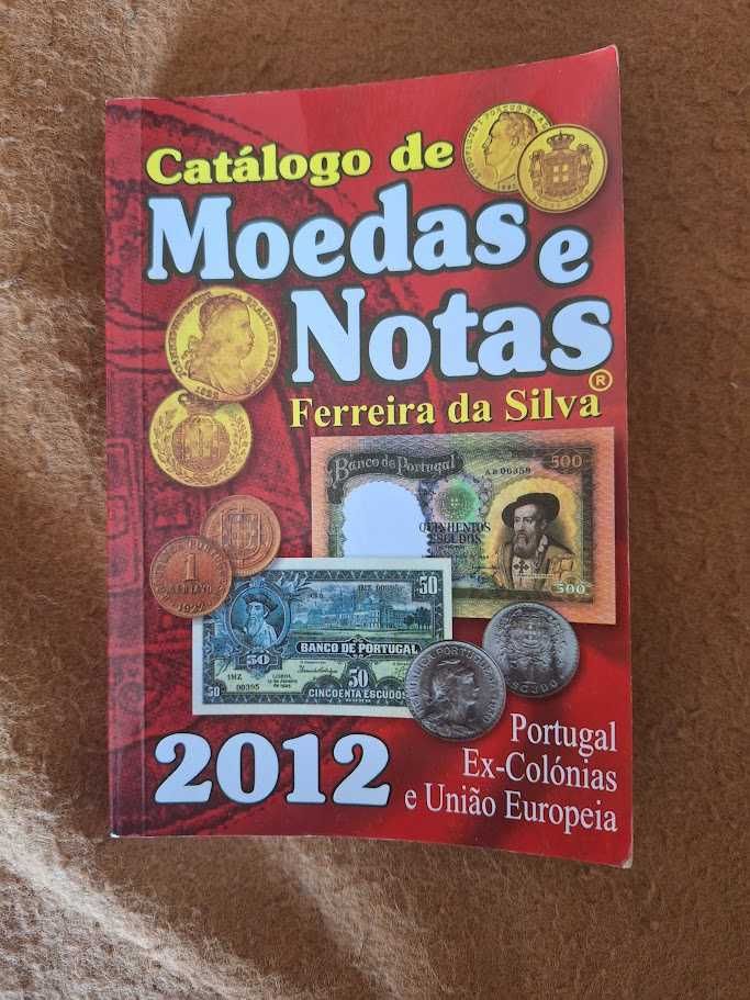 Catalogo Moedas e Notas Portugal , ex-colônias, EU,  2012,