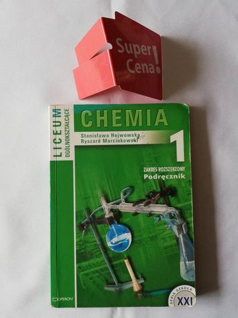 książka "chemia 1" S. Hejwowska, R. Marcinkowski LO zakres rozszerzony