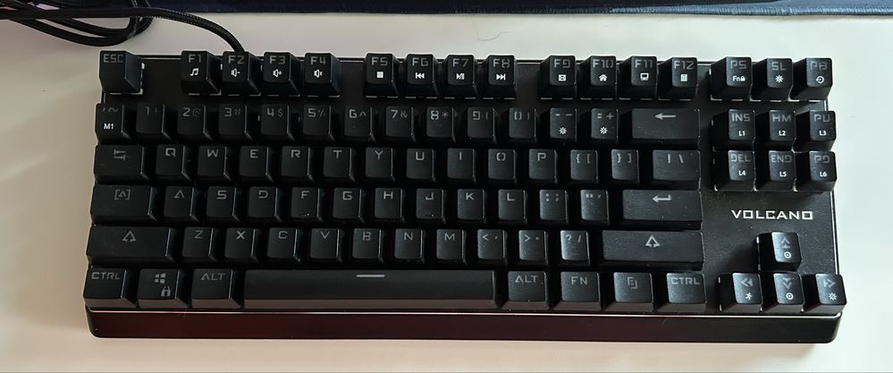 Klawiatura modecom volcano lanparty RGB