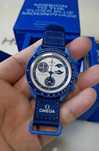 Swatch x Omega Bioceramic Moonswatch Mission to the Super Blue