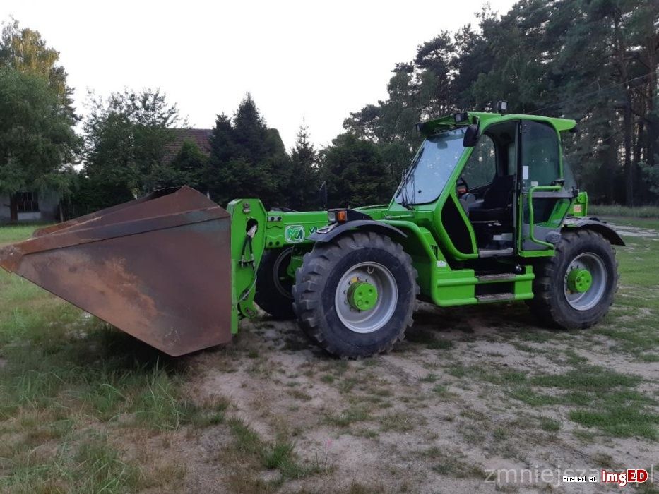 Wynajem ładowarki teleskopowej załadunek rozładunek kosz 4t, 17m