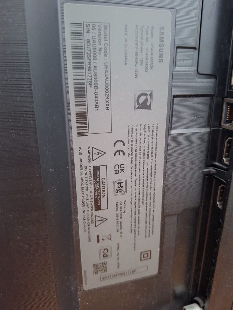 Telewizor samsung
