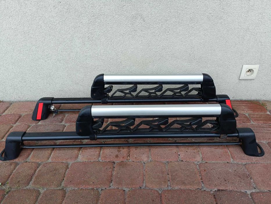 Bagażnik do nart + belki dachowe fiat Grande Punto