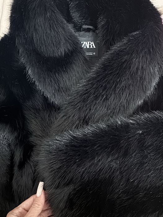 Полушубок zara xs