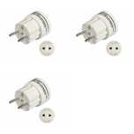 3X Adapter Podróżny - Europa Pd