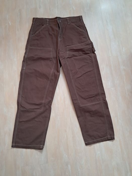 Jeansy carpenter House brązowe