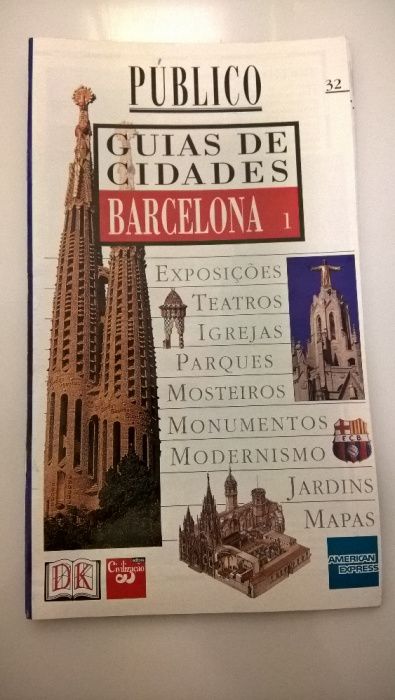 Guia de Barcelona Completo mas sem capa (portes incluídos