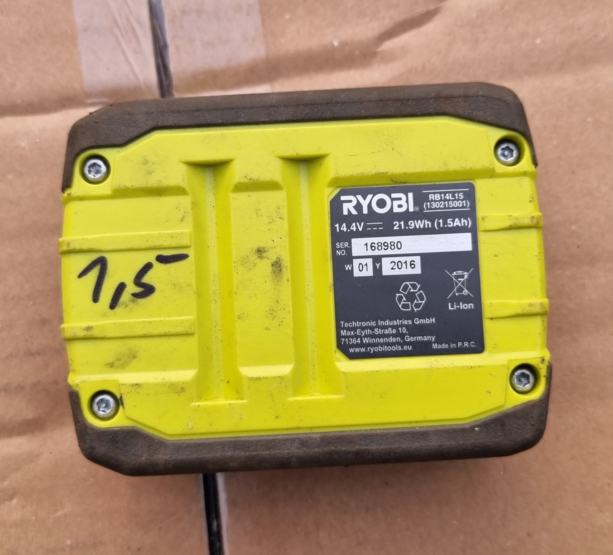 2x Akumulator Bateria RYOBI RB14L25 14,4V