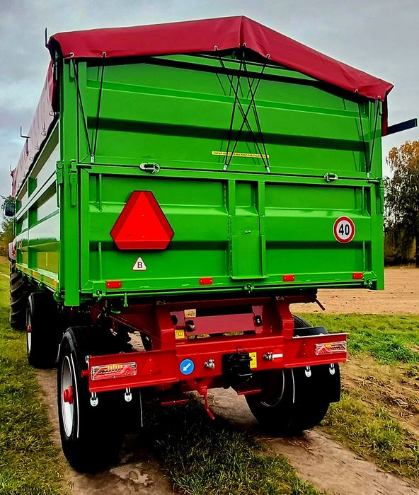 Przyczepa 16DMC 3 stronny wywrot