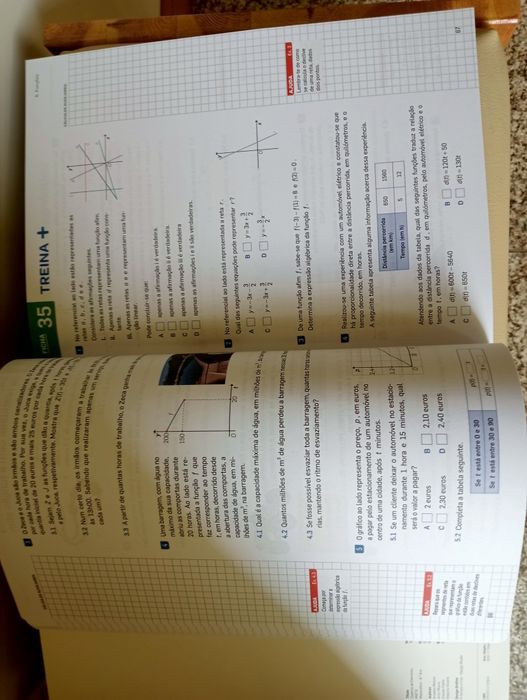 Caderno de atividades de matemática