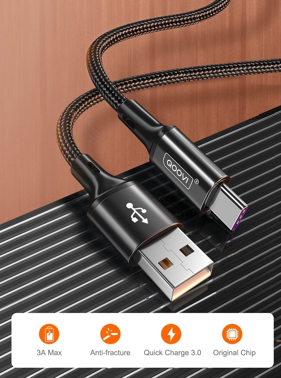 Качественный дата кабель USB Type C