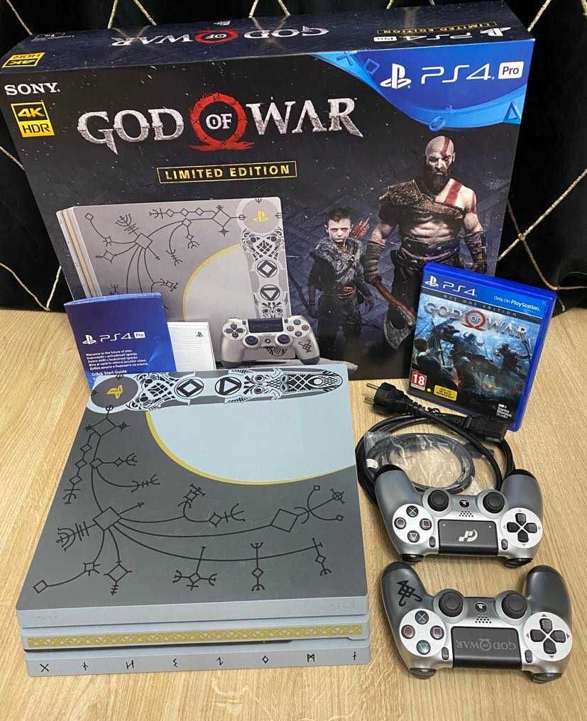 Konsola Sony PlayStation 4 Pro 1TB Limited Edition God of War 2018