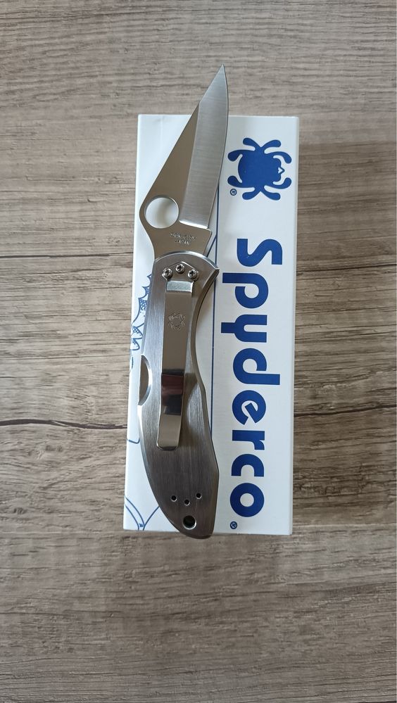 Spyderco Delica stainless II 1997 рік. Discontinued. Оригінал!