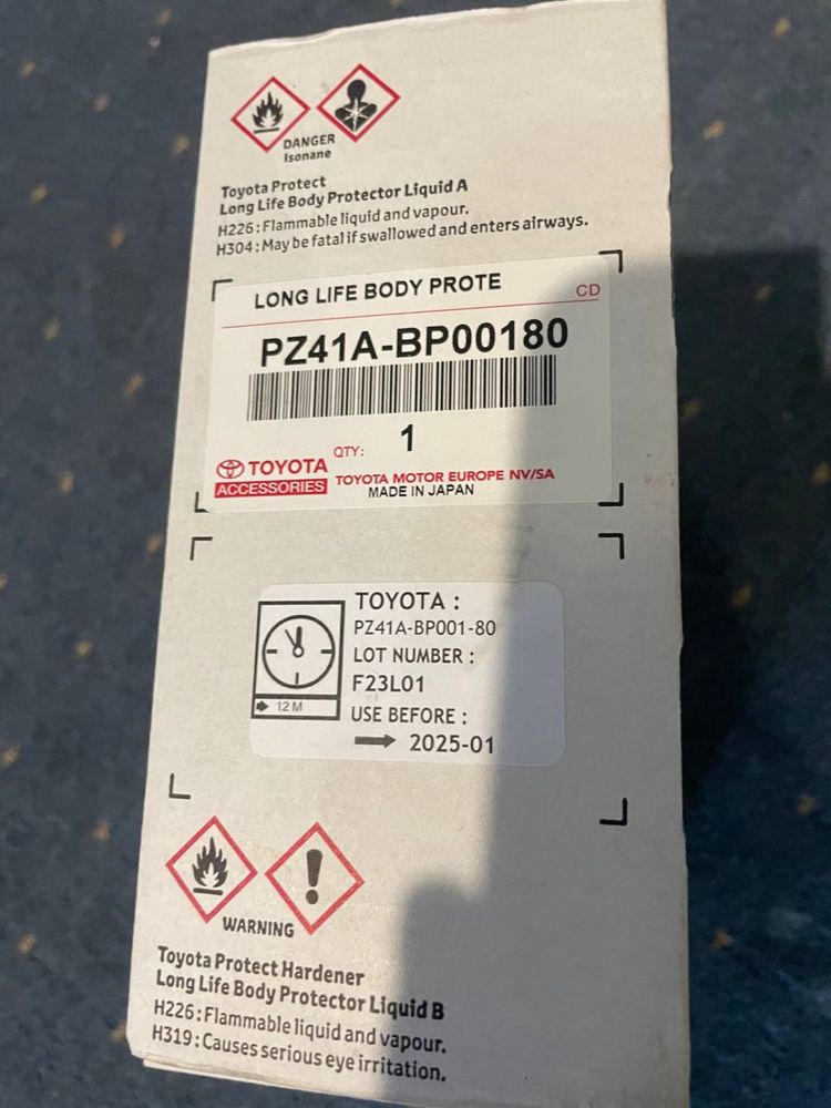 Комплект Зовнішнього Захисту TOYOTA PROTECT