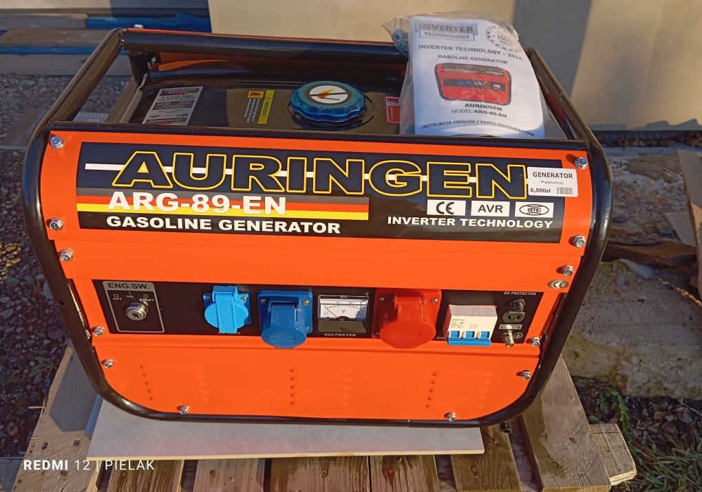 Agregat generator prądotwórczy ARG-89-EN