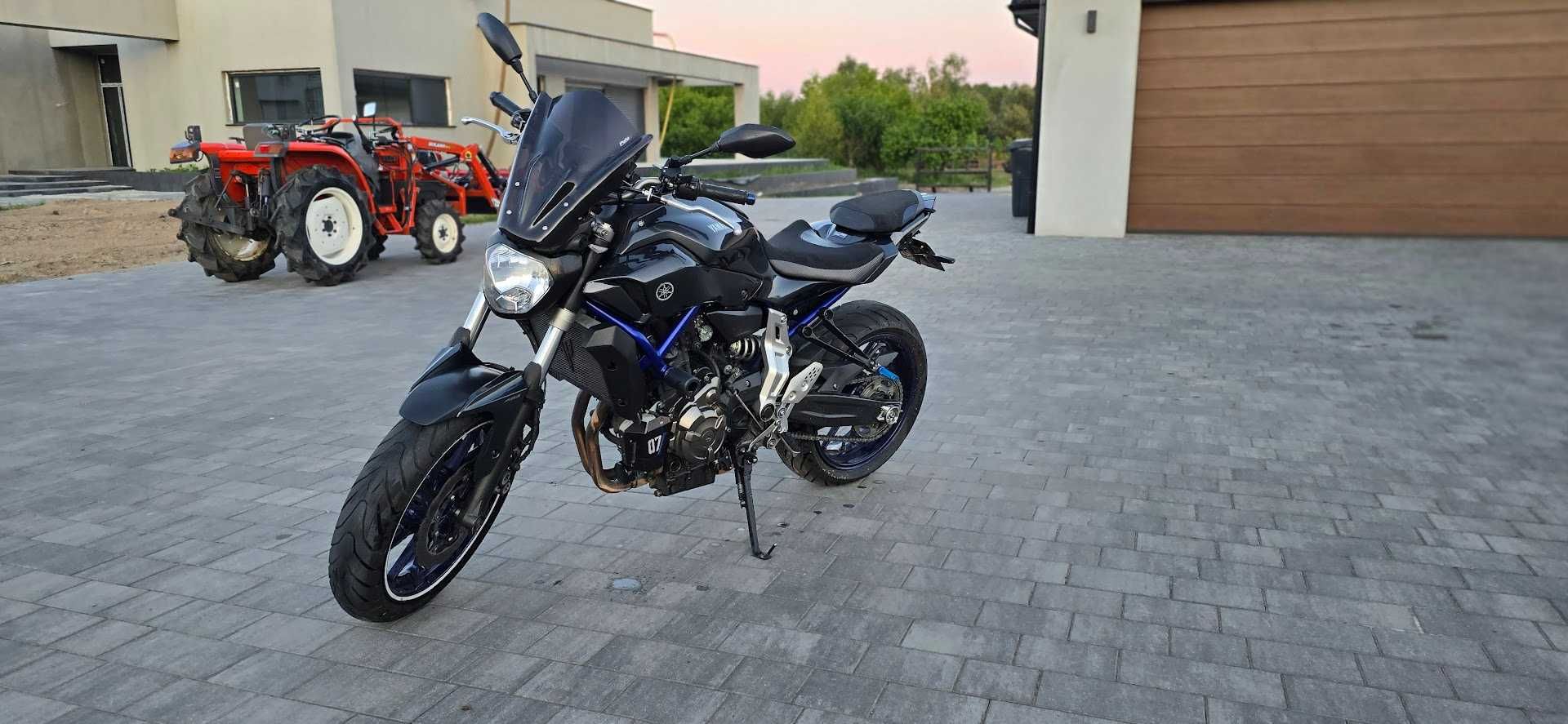 Motocykl Yamaha MT 07