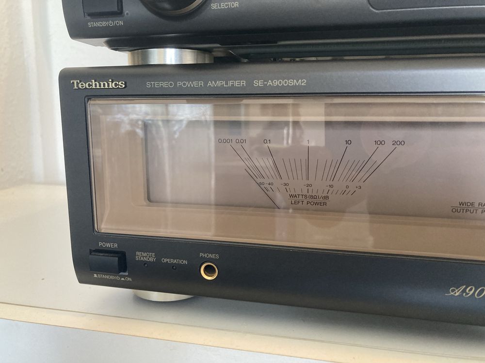 Technics wzmacniacz i przedwzmacniacz SE-A900sm2 oraz SU-C800UM2