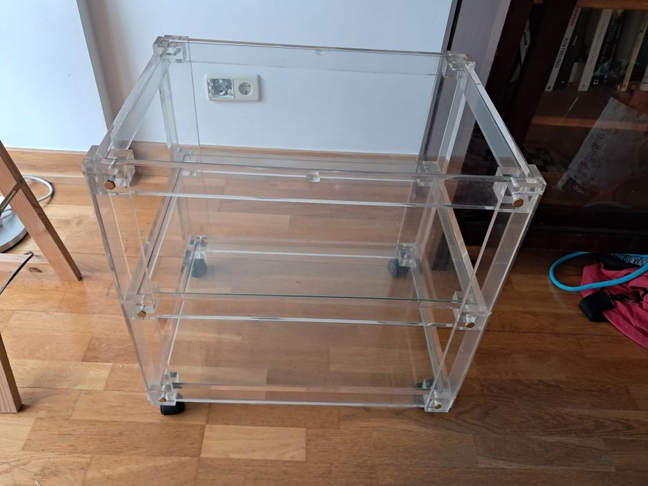Móvel de acrílico/vidro para TV