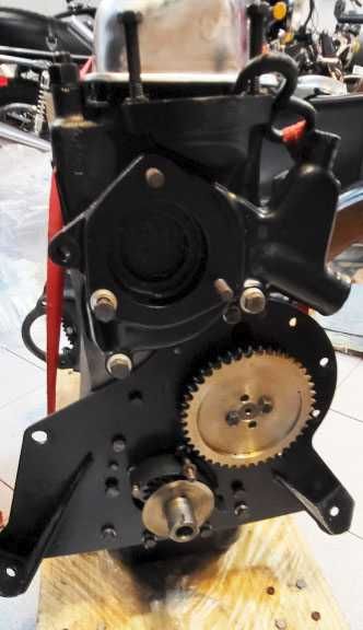 Motor restaurado Triumph TR4A
