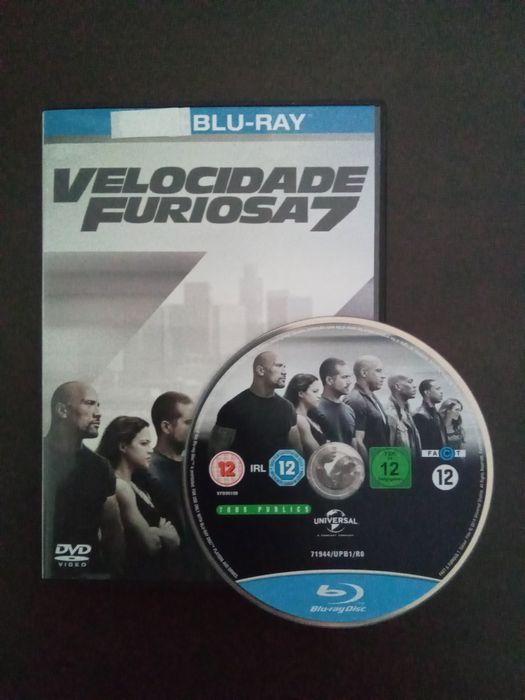 Velocidade Furiosa 7 blu-ray