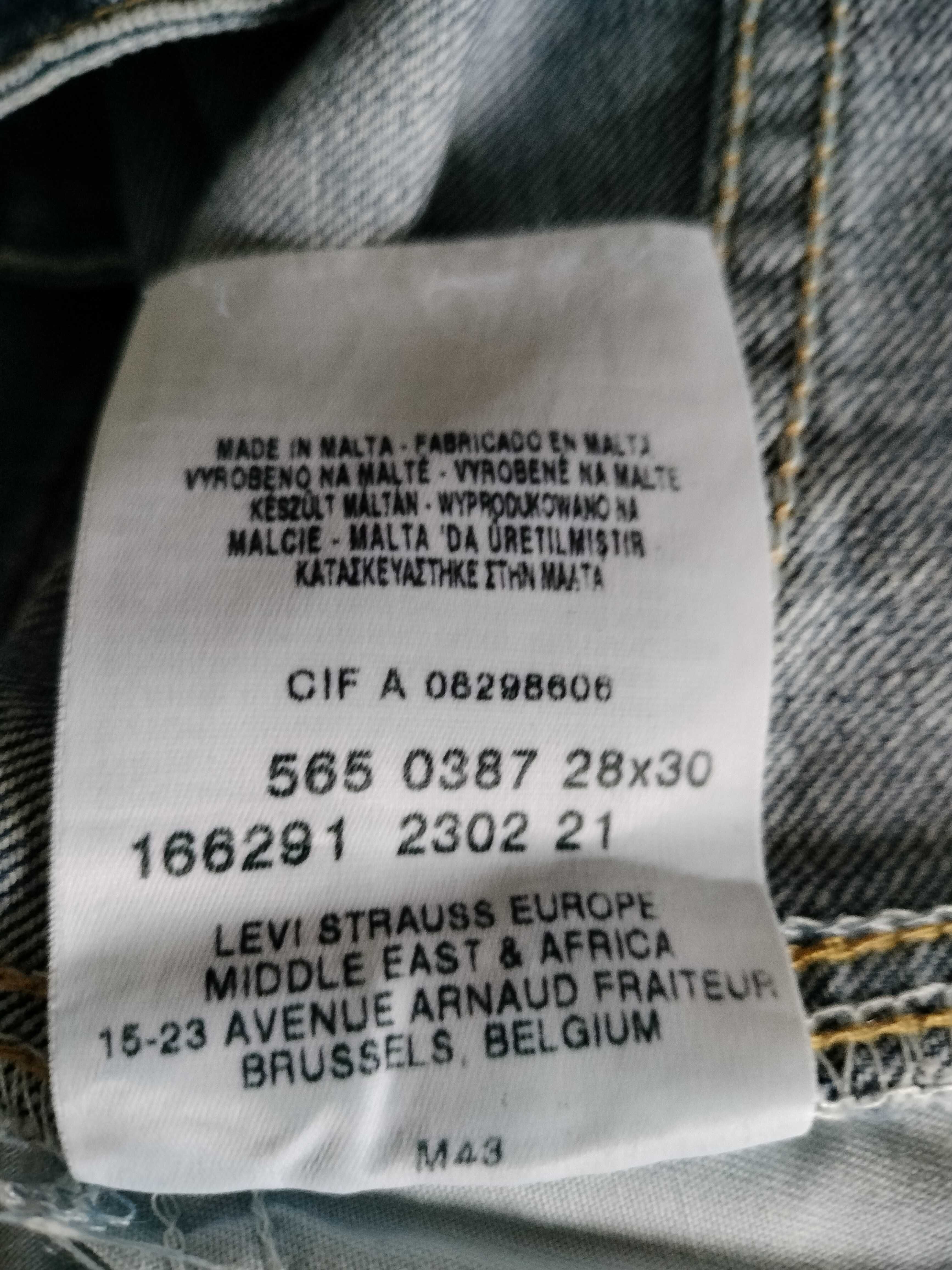 LEVI'S, jeansy damskie,28x 30