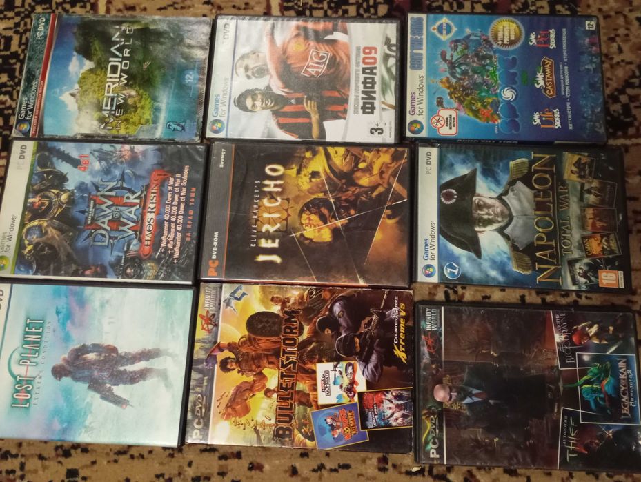 Компьютерные игры диски