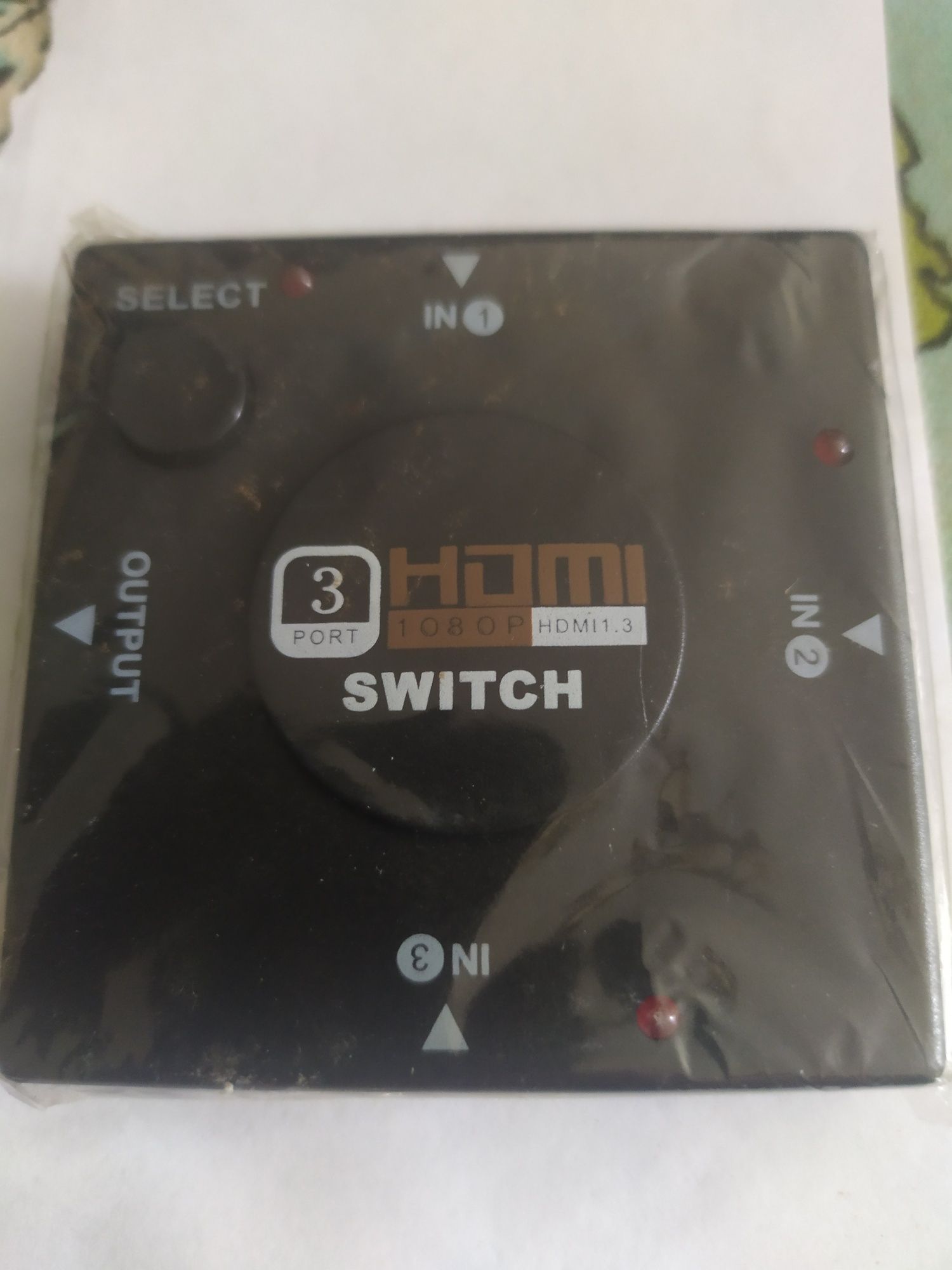 HDMI 3 в 1 сплиттер switch переключатель  коммутатор свитч