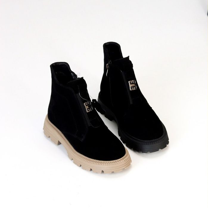 Черевики жіночі зимові з натуральної замші