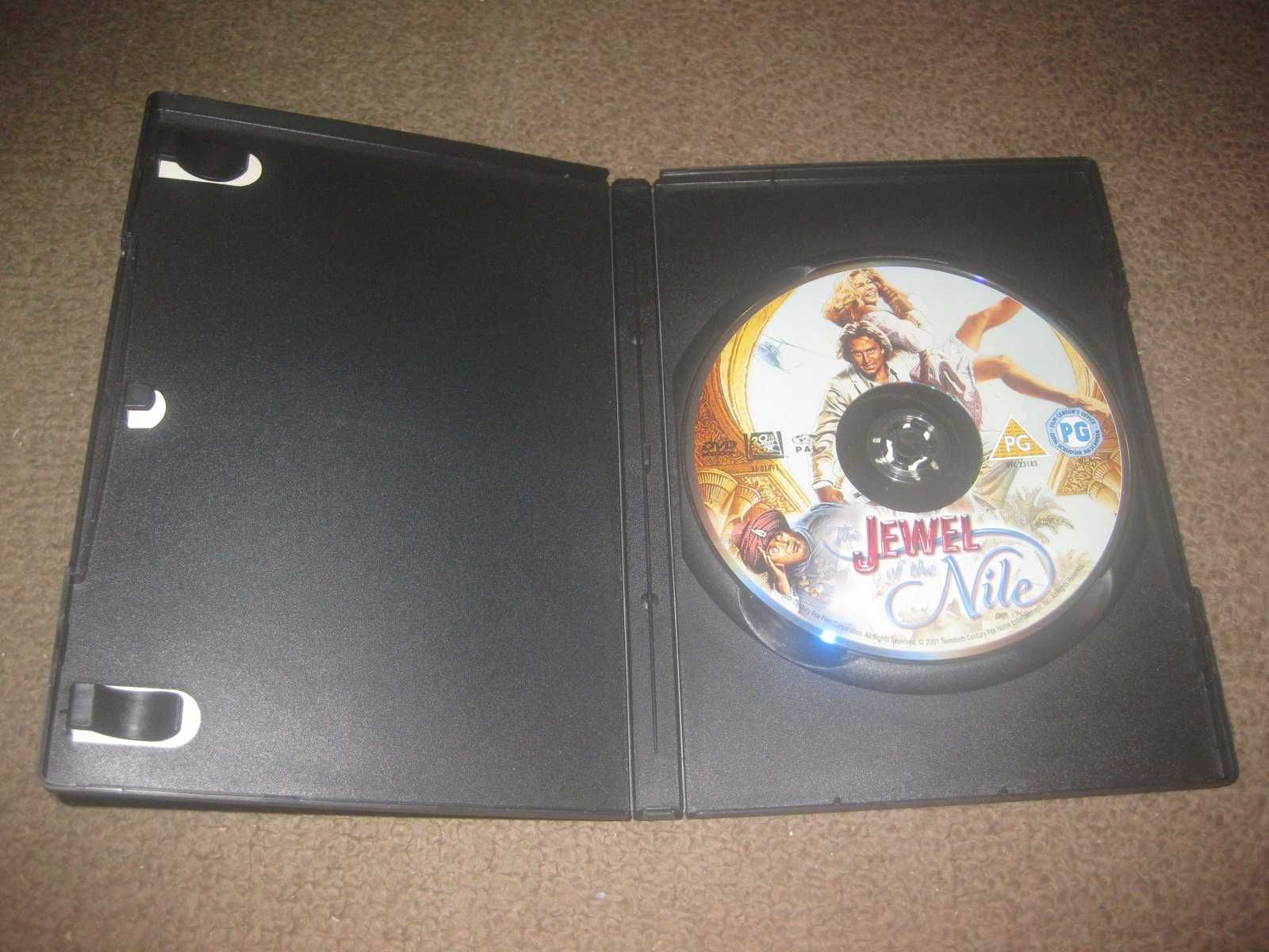 DVD "A Jóia do Nilo" com Michael Douglas/Raro!