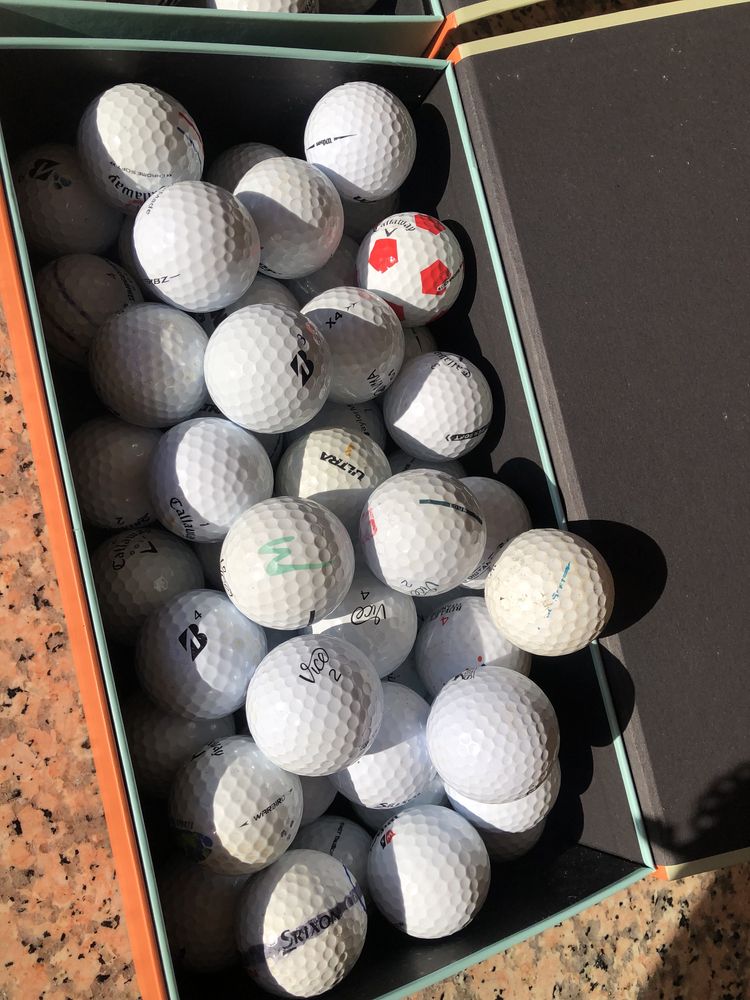 100 bolas de golfe por 50€