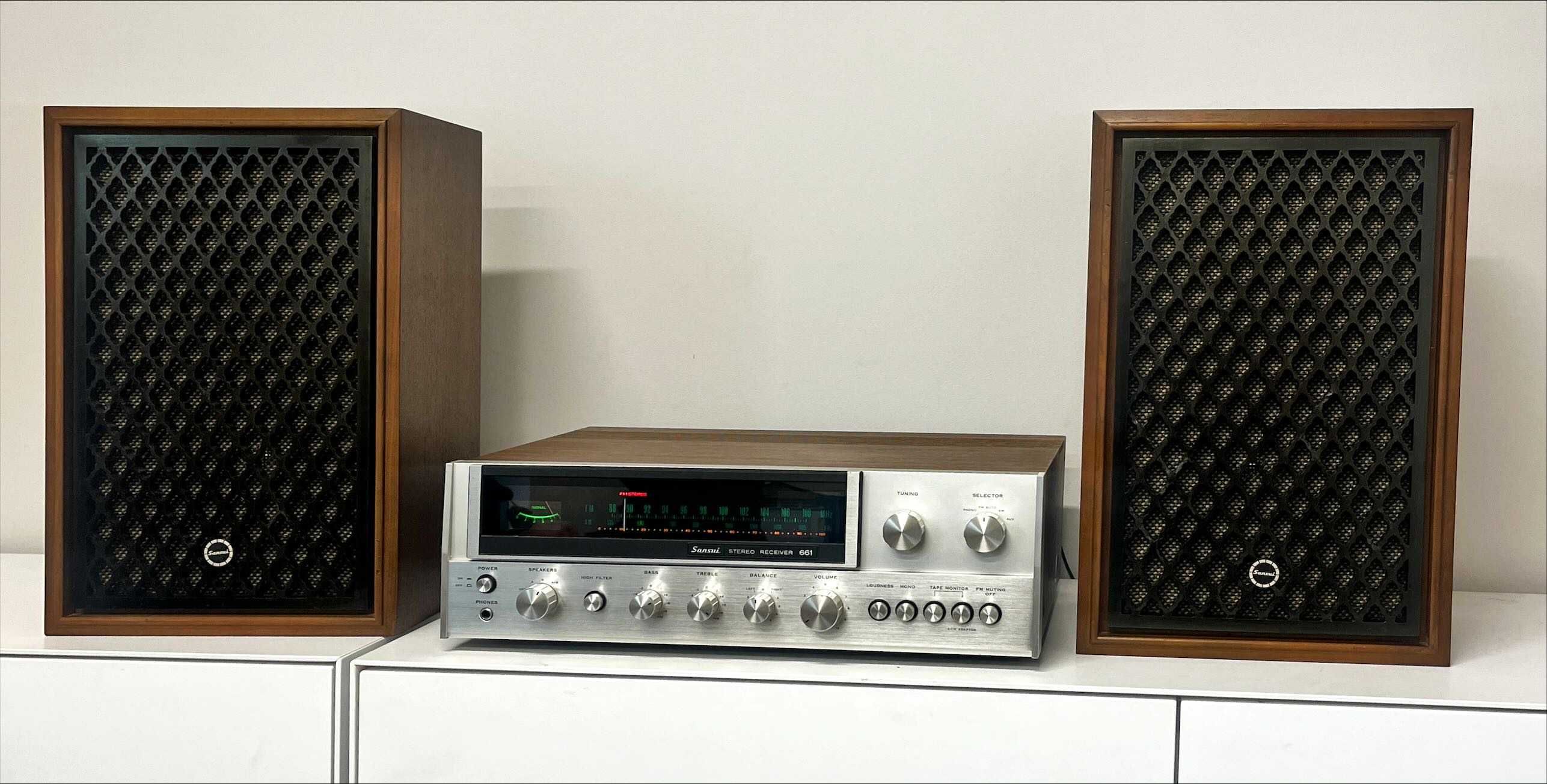 Amplituner Sansui 661