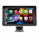 Uniwersalny 7-calowy samochodowy radio Apple CarPlay Android Auto