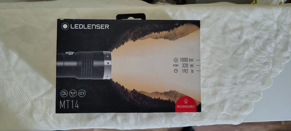 Ручний ліхтар Ledlenser MT14+ кабура+ кріплення до зброї