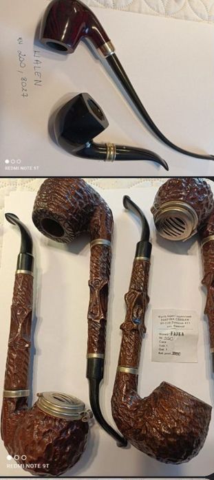 Fajka kolekcjonerska Pipe 46szt. 
M.in.
Sorensen Bergen , Peterson She