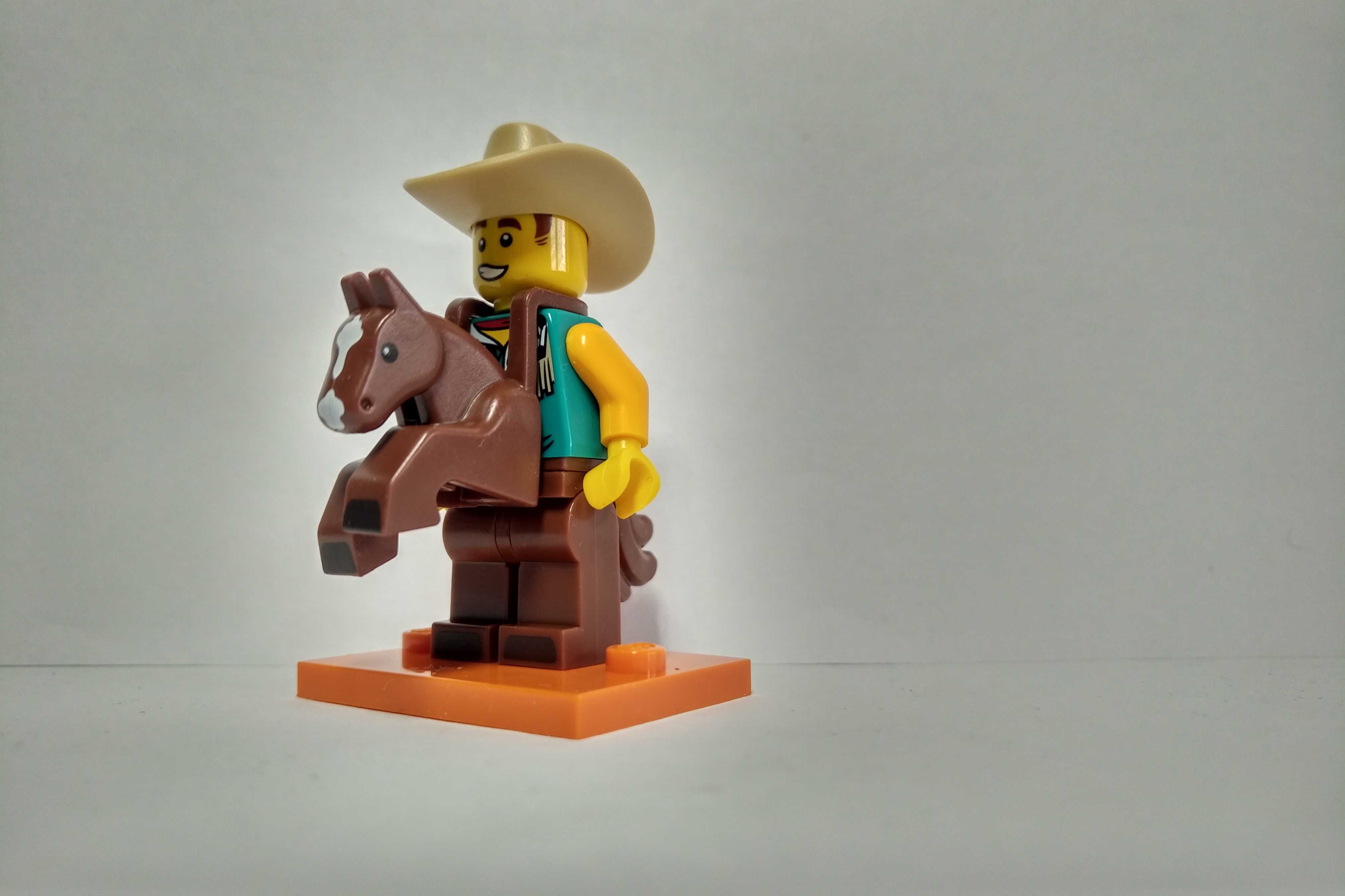 Lego 71021 figurka CMF col18-15 col326 Cowboy Costume Guy Strój Kowboj